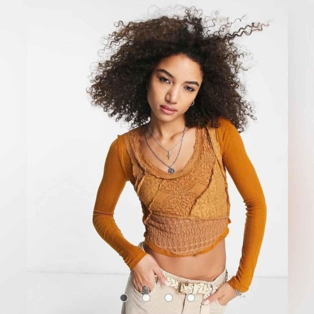 Free People Taylor Top Long Sleeve
